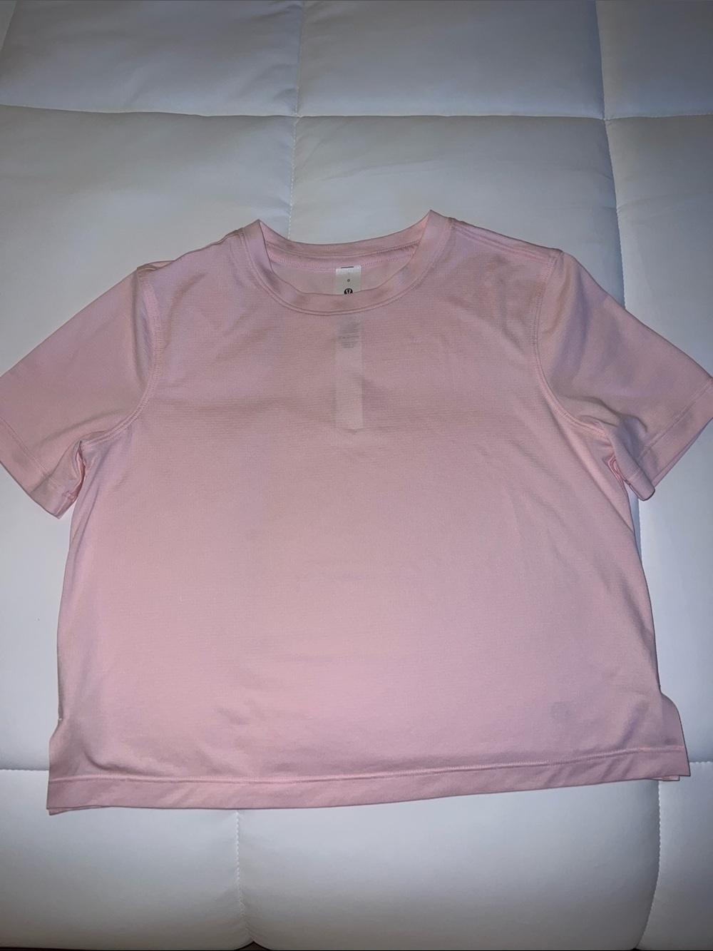 lululemon athletica Short Sleeve Crew Tee in Light Pink